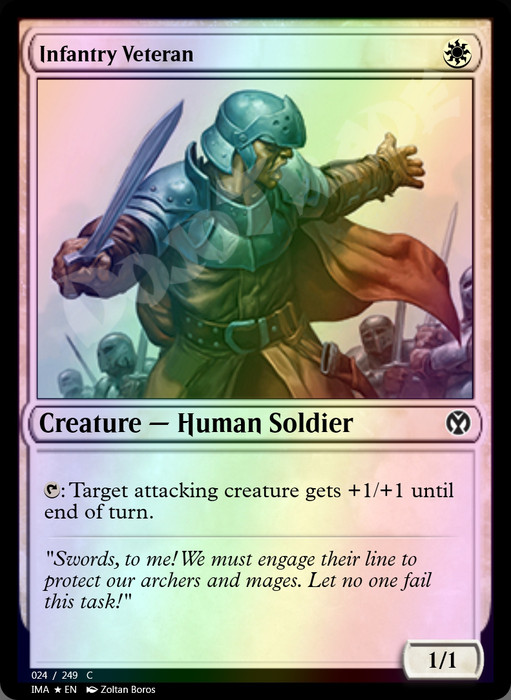 Infantry Veteran FOIL