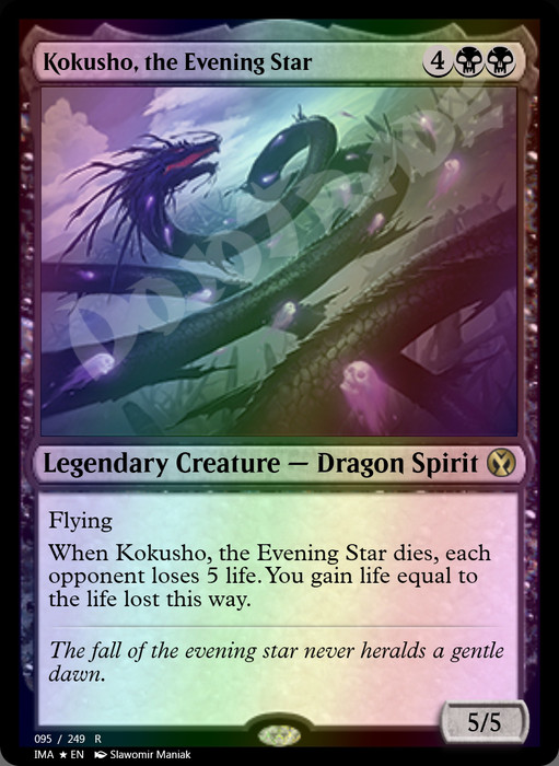 Kokusho, the Evening Star FOIL