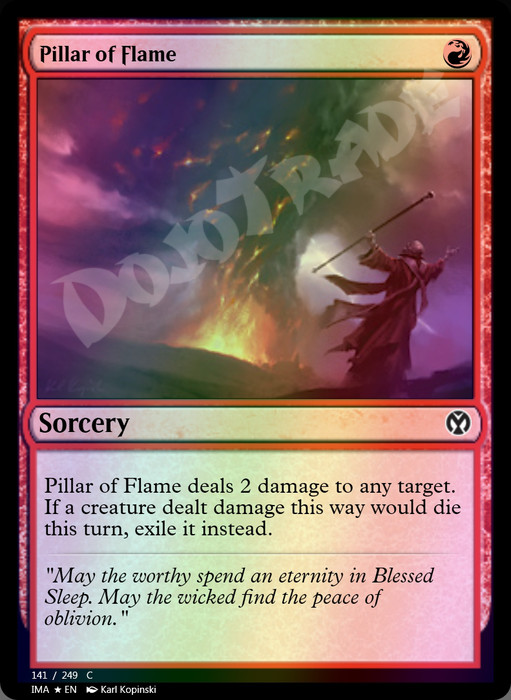 Pillar of Flame FOIL