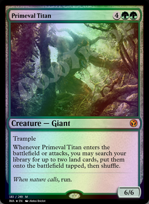 Primeval Titan FOIL