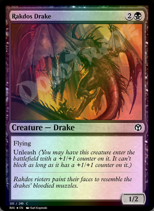 Rakdos Drake FOIL