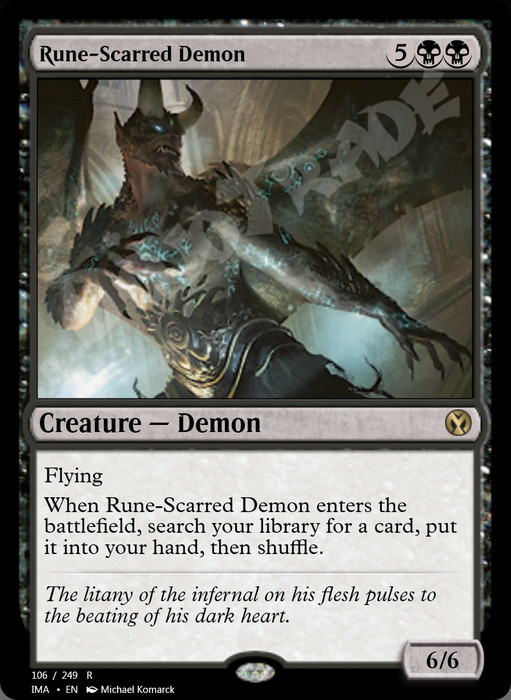 Rune-Scarred Demon