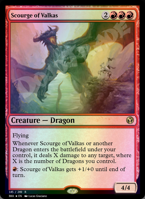 Scourge of Valkas FOIL