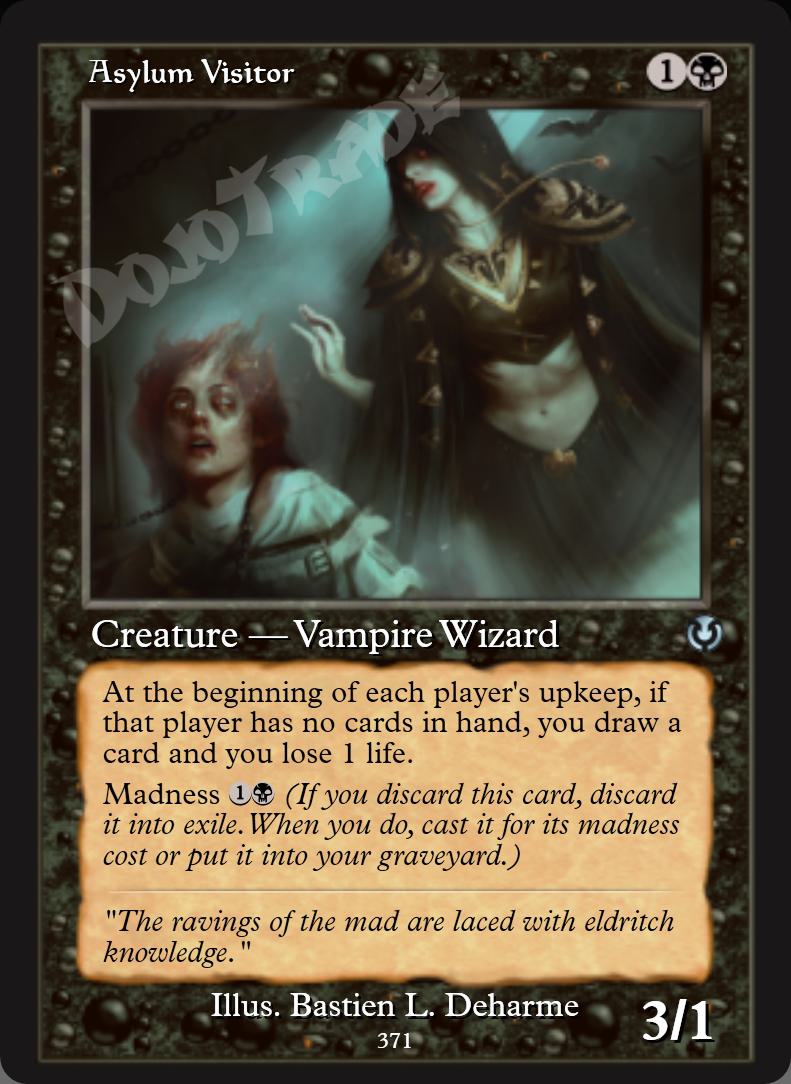 Asylum Visitor (Retro Frame) FOIL