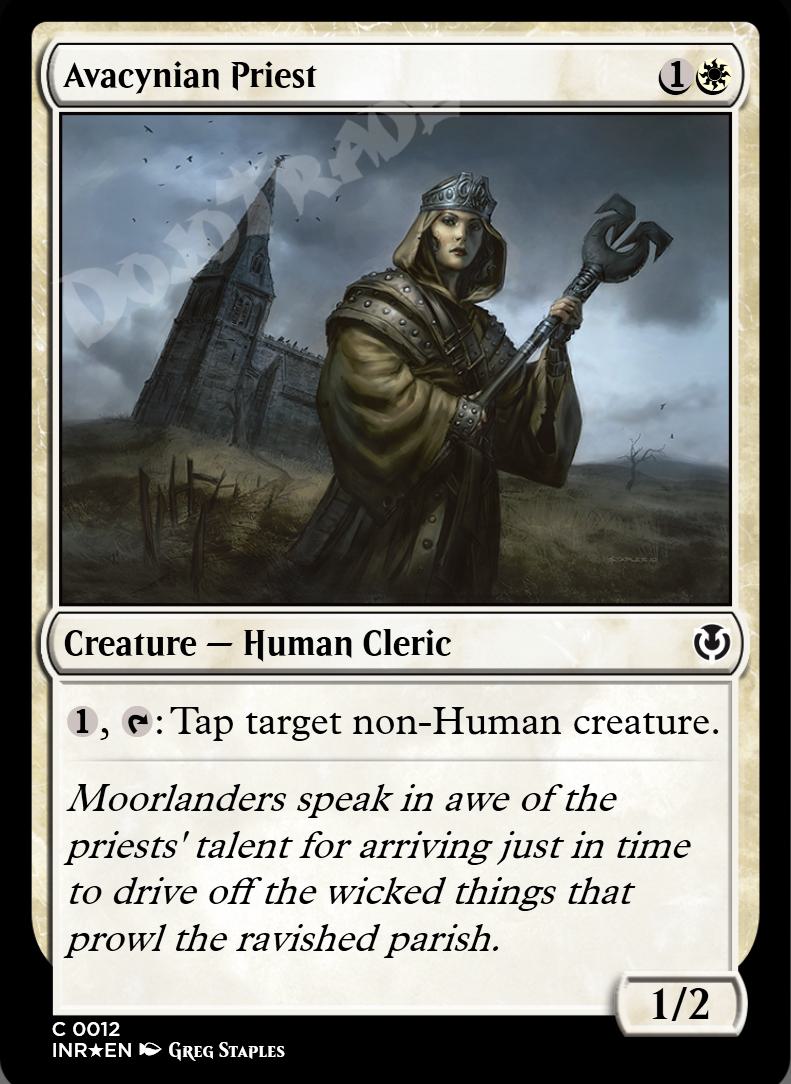 Avacynian Priest FOIL