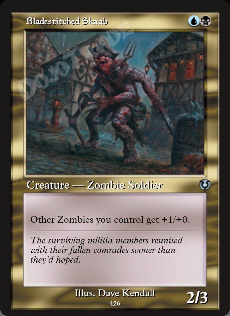 Bladestitched Skaab (Retro Frame) FOIL