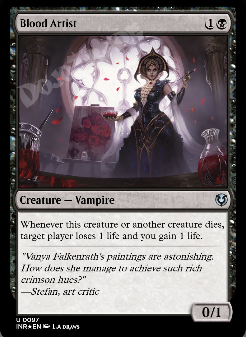 Blood Artist FOIL