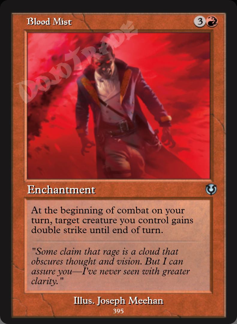 Blood Mist (Retro Frame) FOIL