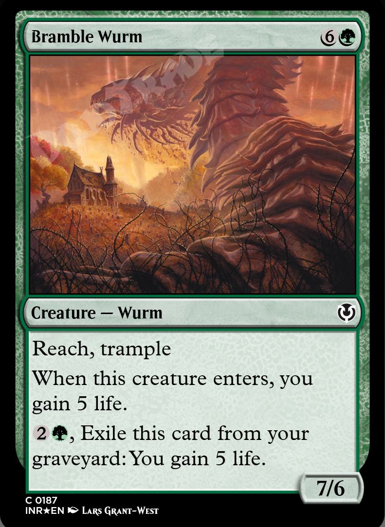 Bramble Wurm FOIL