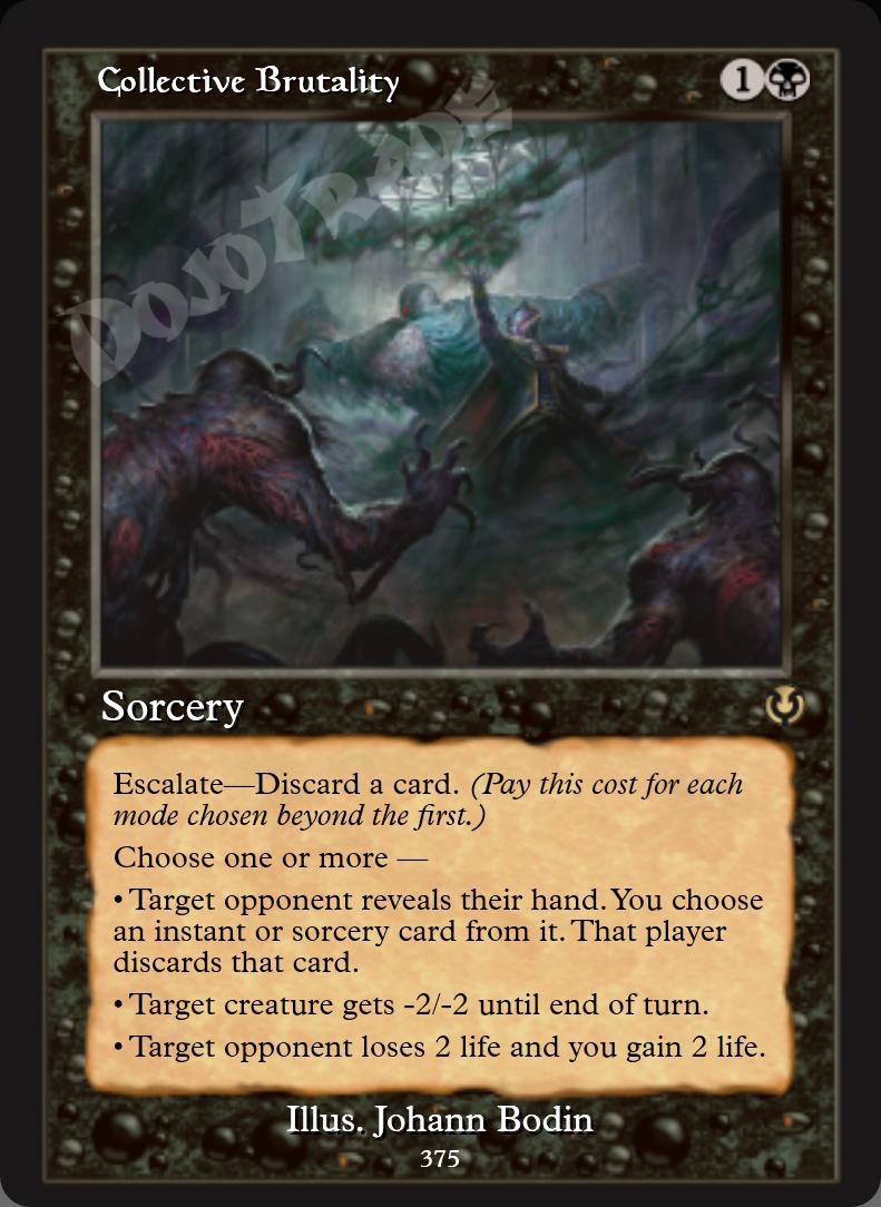 Collective Brutality (Retro Frame) FOIL