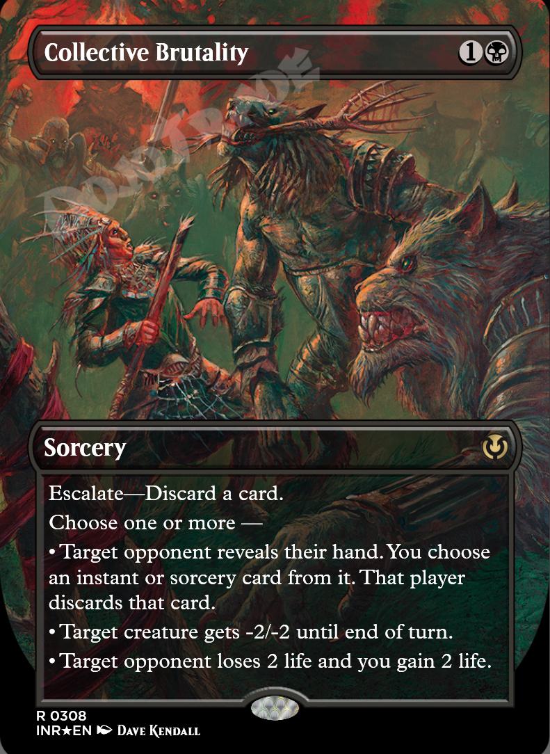 Collective Brutality (Showcase) FOIL