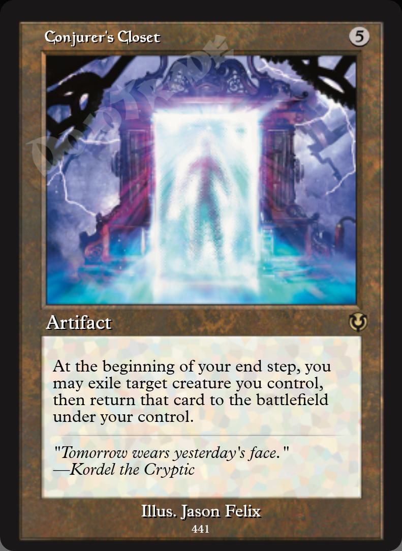 Conjurer's Closet (Retro Frame) FOIL