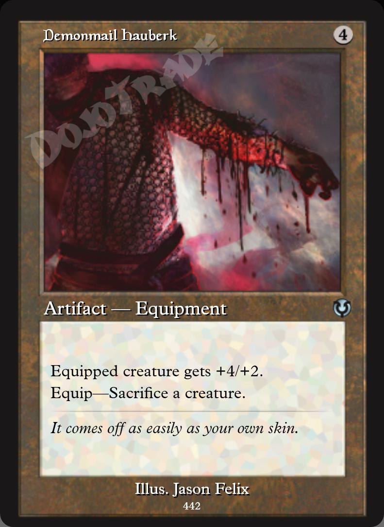 Demonmail Hauberk (Retro Frame) FOIL