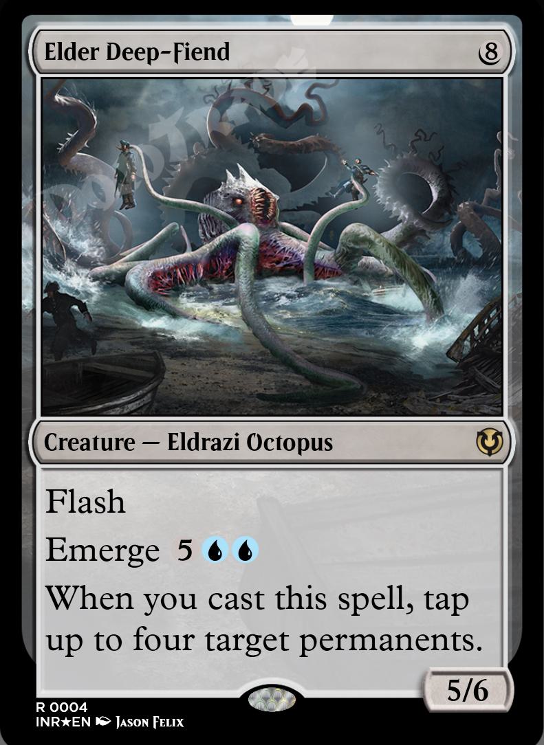 Elder Deep-Fiend FOIL