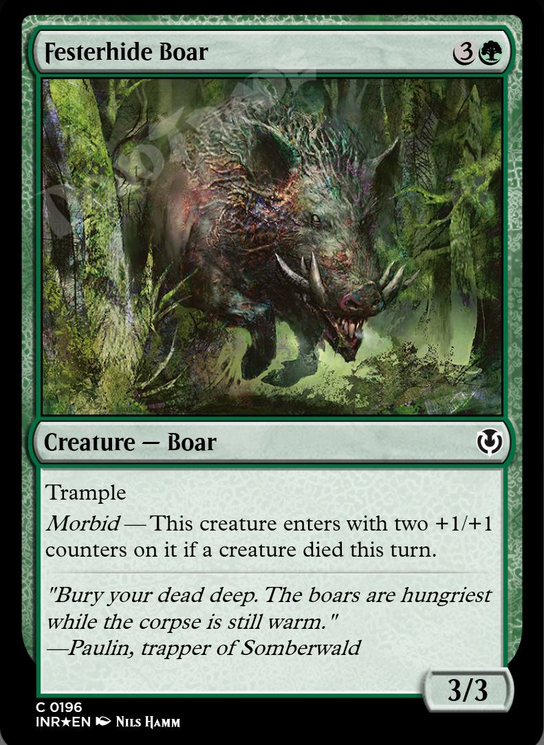 Festerhide Boar FOIL