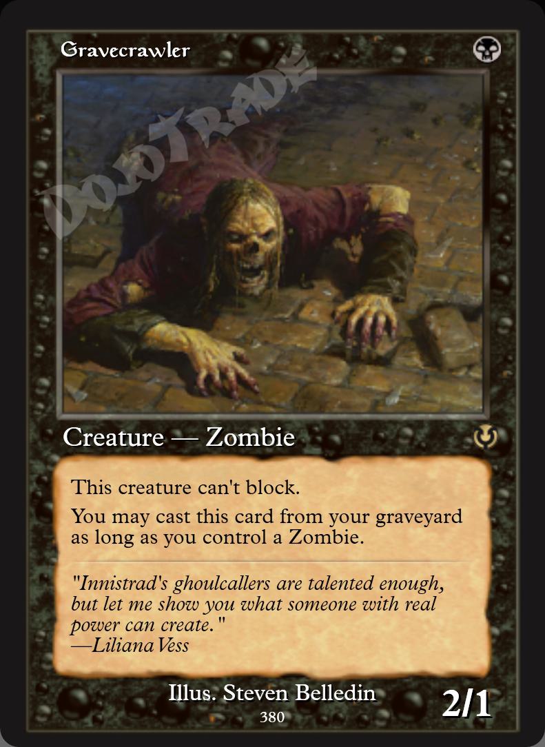 Gravecrawler (Retro Frame) FOIL