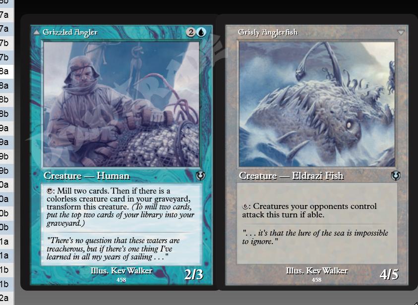 Grizzled Angler (Retro Frame) FOIL