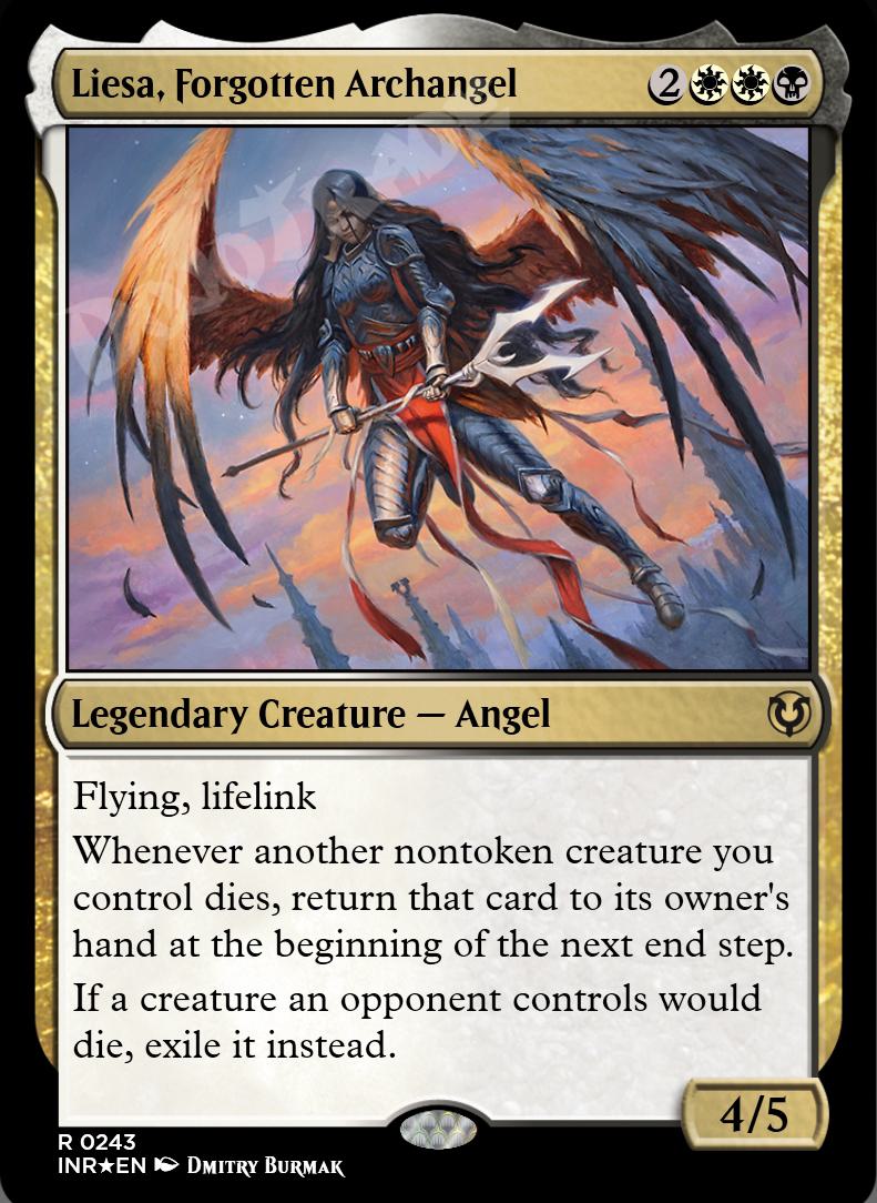 Liesa, Forgotten Archangel (Showcase) FOIL