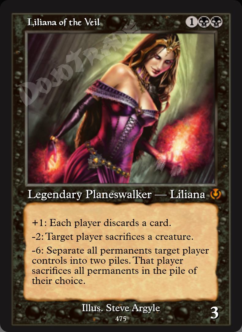 Liliana of the Veil FOIL