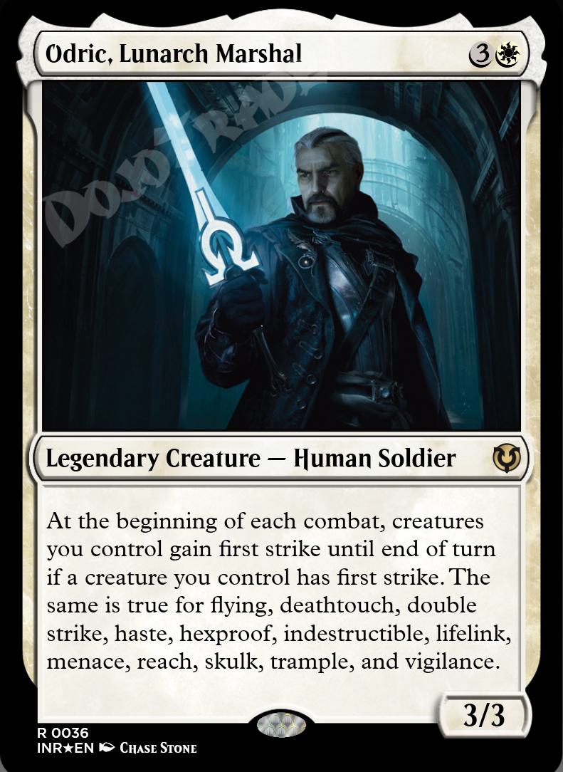 Odric, Lunarch Marshal FOIL