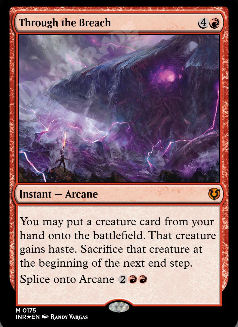 Through the Breach FOIL