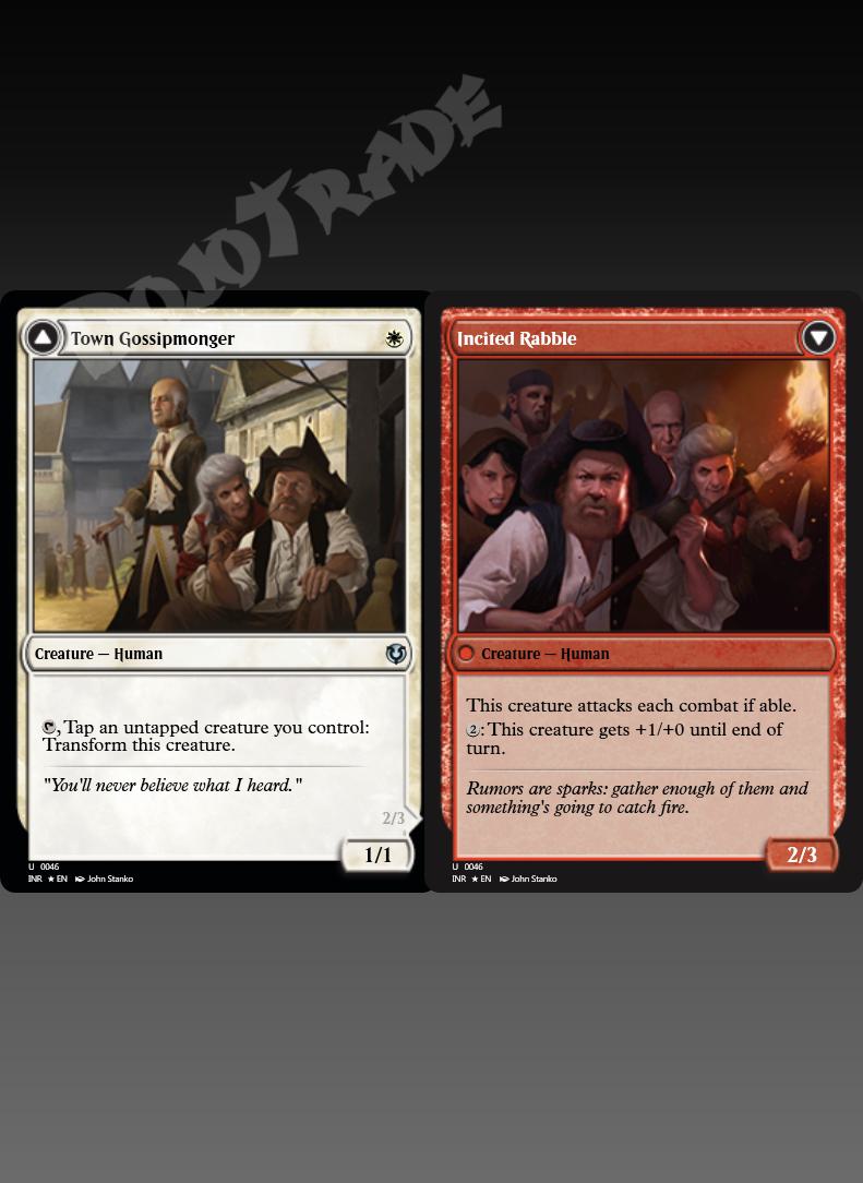 Town Gossipmonger FOIL