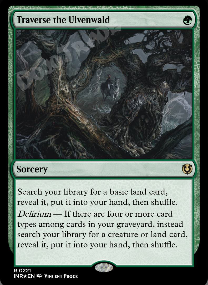 Traverse the Ulvenwald FOIL