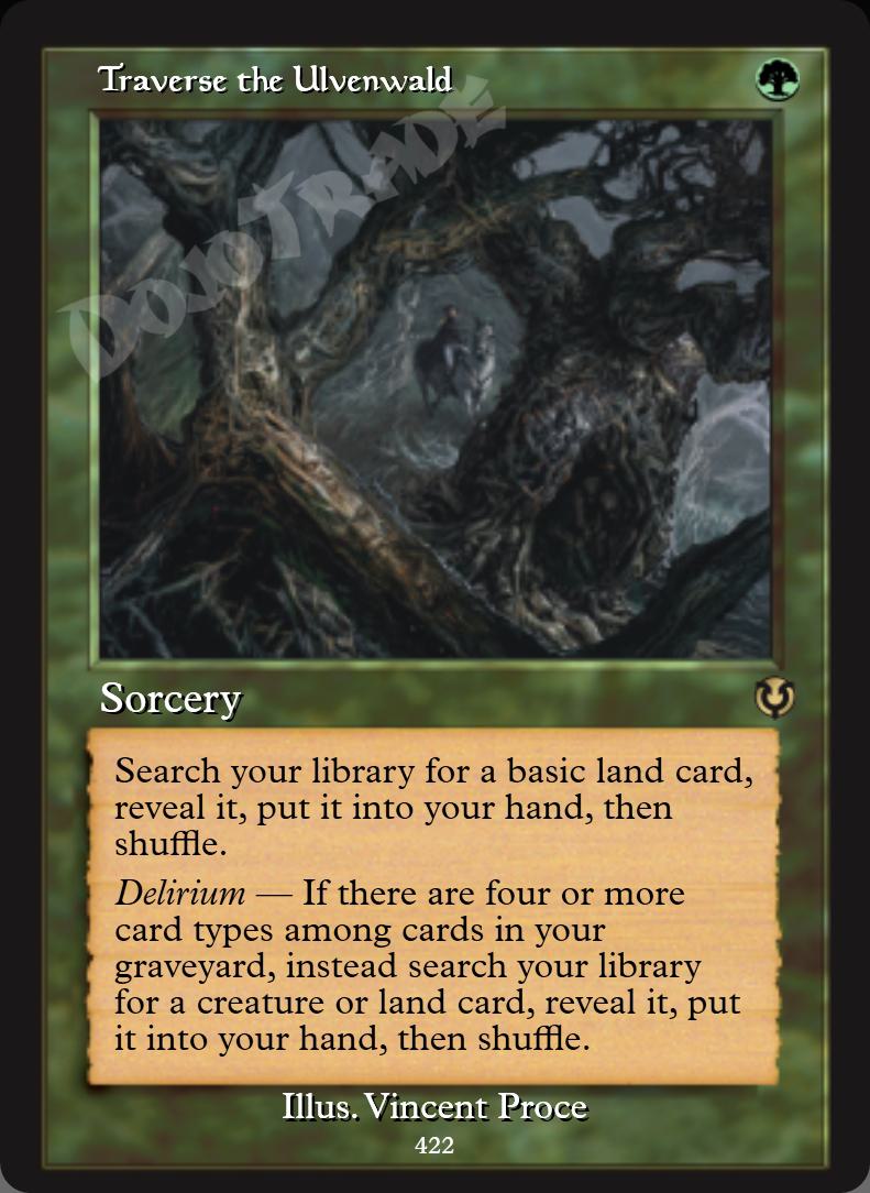 Traverse the Ulvenwald (Retro Frame) FOIL