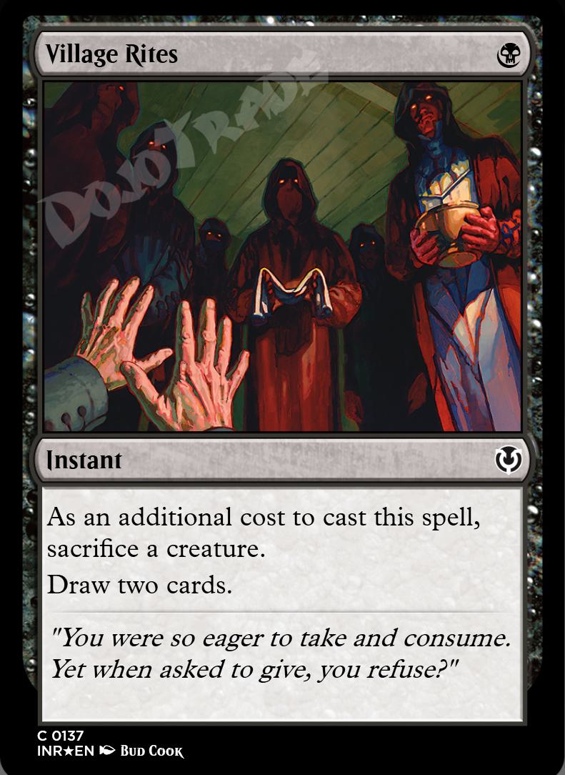 Village Rites FOIL