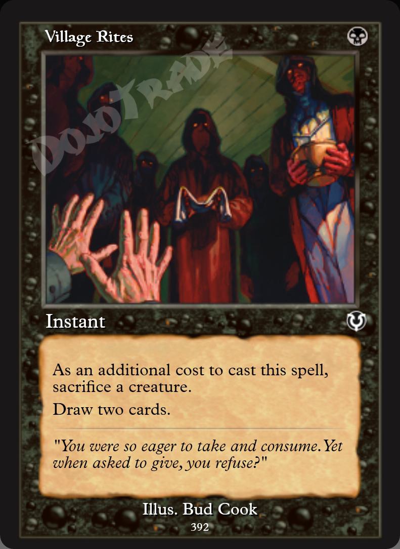 Village Rites (Retro Frame) FOIL