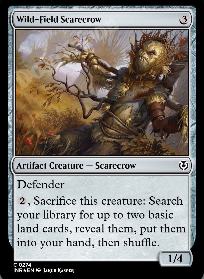 Wild-Field Scarecrow (Showcase) FOIL