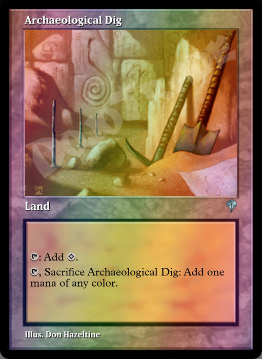 Archaeological Dig FOIL