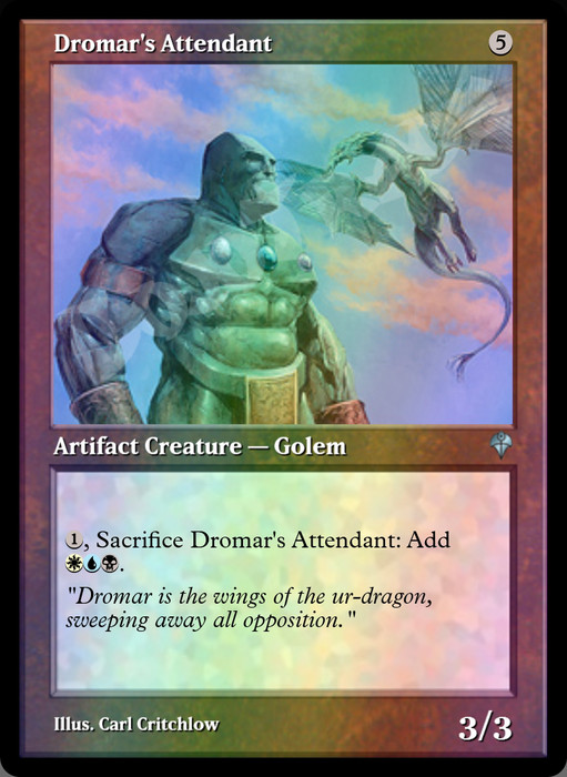 Dromar's Attendant FOIL