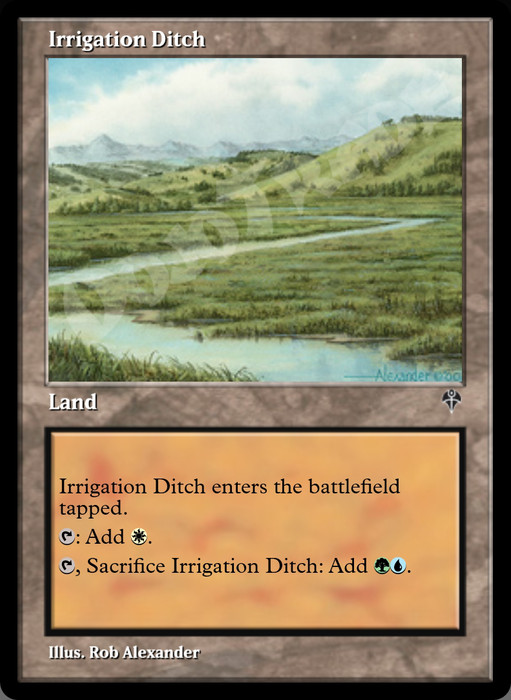 Irrigation Ditch