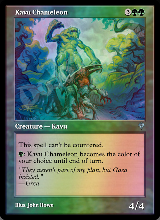 Kavu Chameleon FOIL