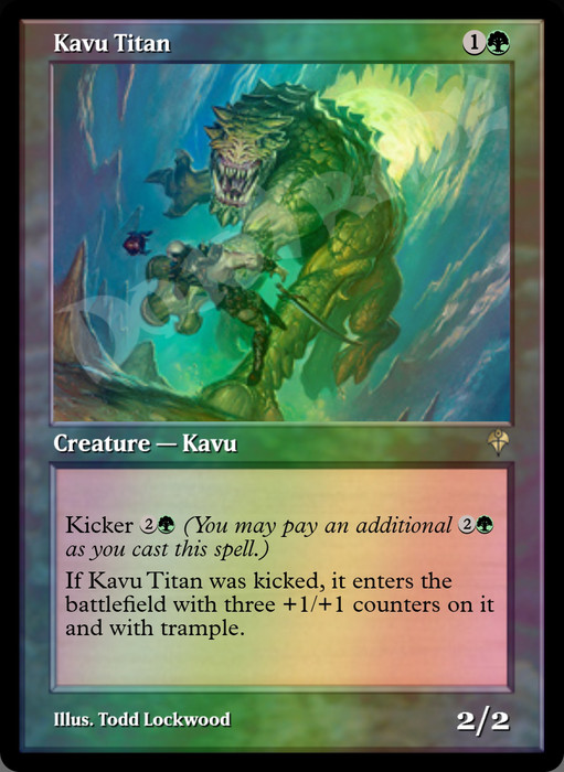 Kavu Titan FOIL