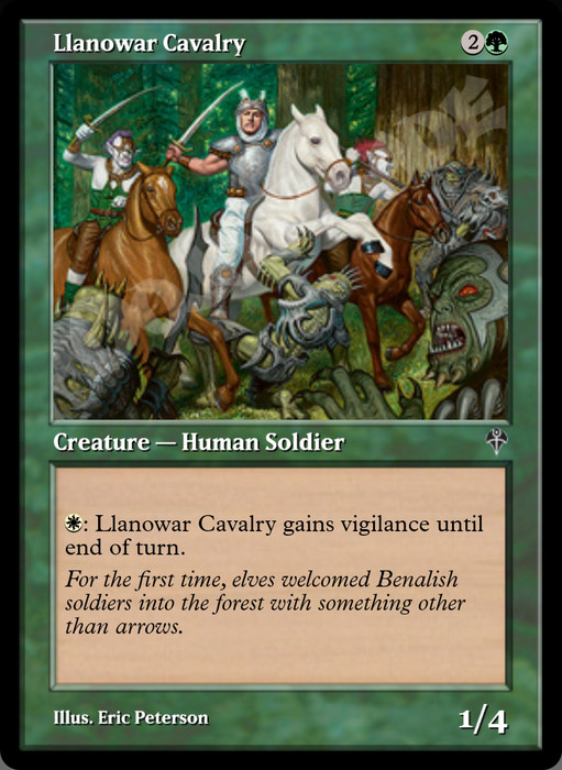 Llanowar Cavalry