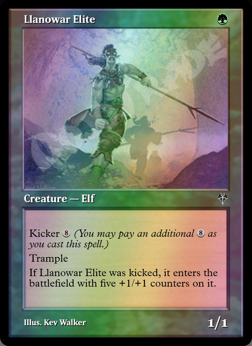 Llanowar Elite FOIL