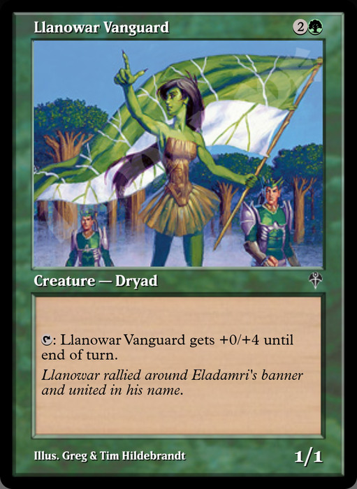 Llanowar Vanguard