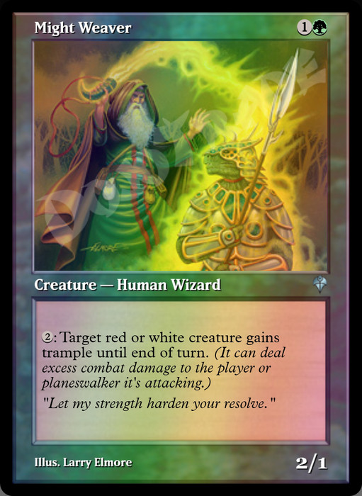 Might Weaver FOIL