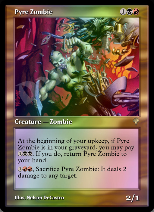 Pyre Zombie FOIL