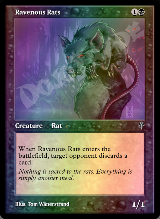 Ravenous Rats FOIL