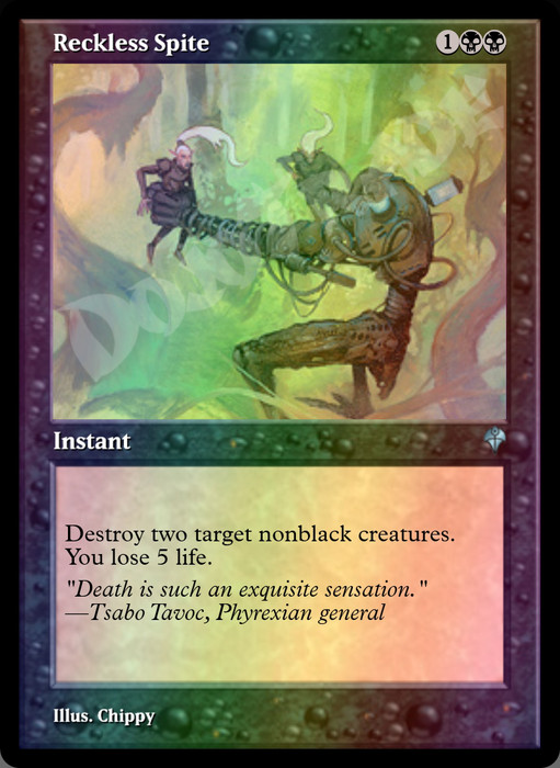 Reckless Spite FOIL