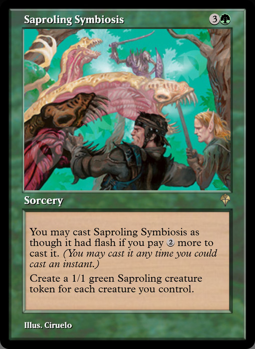 Saproling Symbiosis