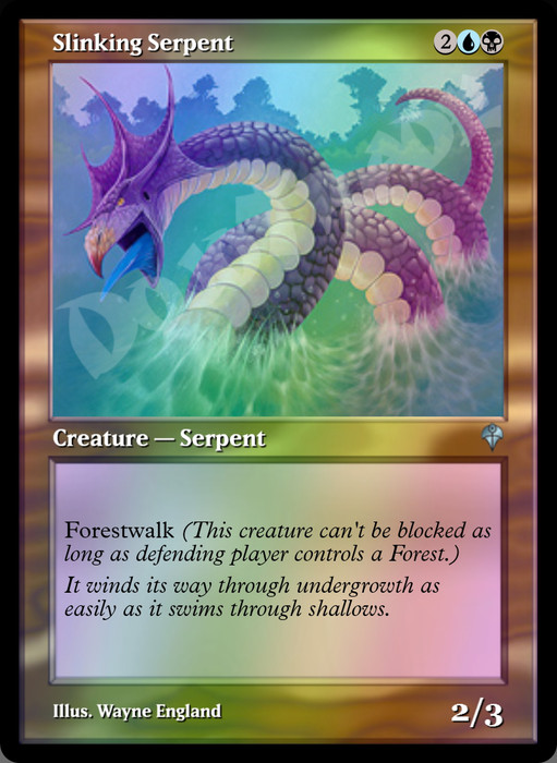 Slinking Serpent FOIL