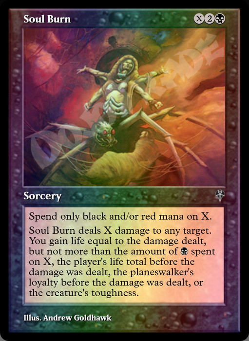 Soul Burn FOIL