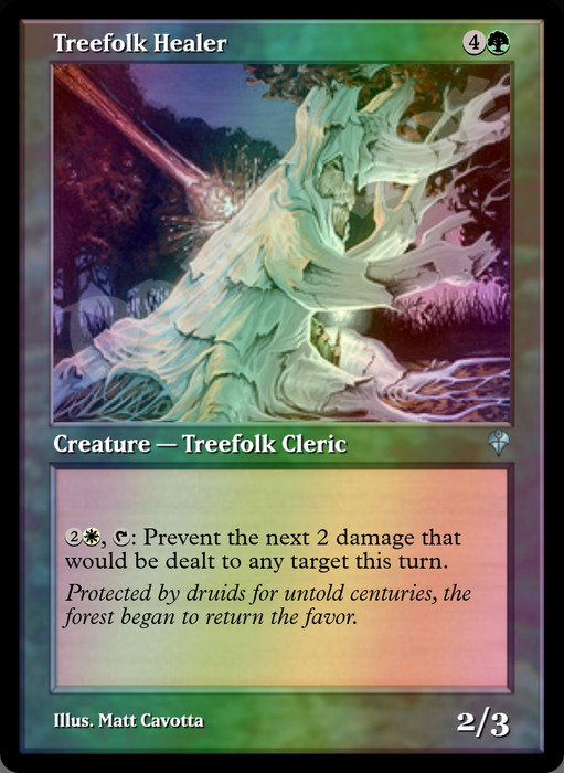 Treefolk Healer FOIL