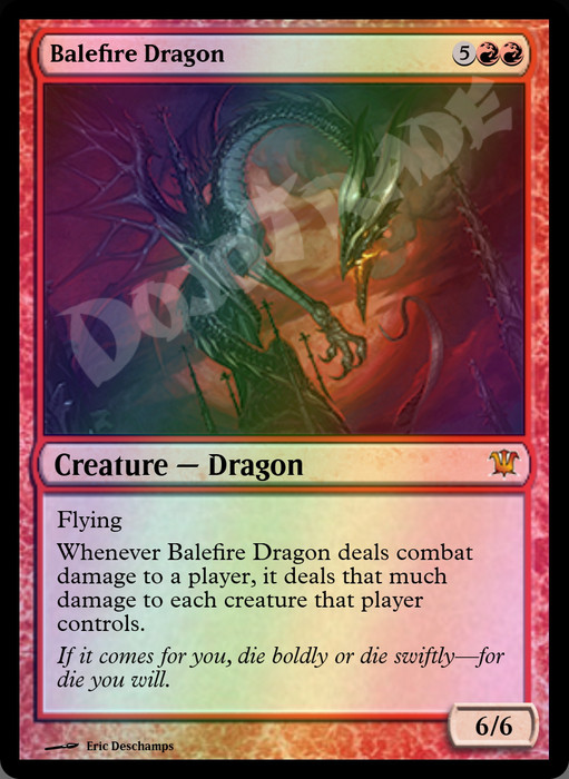 Balefire Dragon FOIL