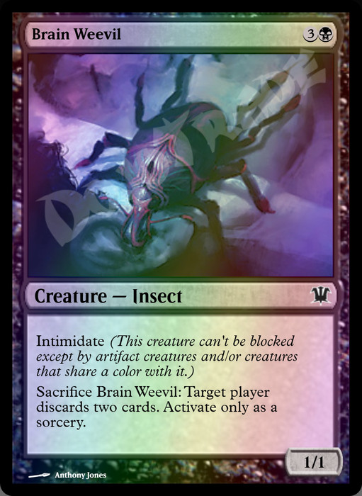 Brain Weevil FOIL