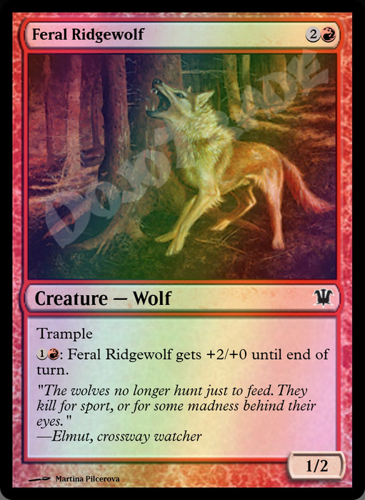 Feral Ridgewolf FOIL